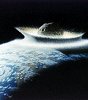 Mgliches Szenario eines Asteroideneinschlags (Foto: Telepolis)